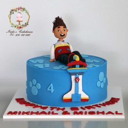 Paw Patrol Blue Cake Nickiscake